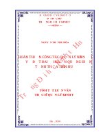 Hoàn thiện công tác quản lý nhà nước về đất đai ở huyện quảng điền   tỉnh thừa thiên huế 