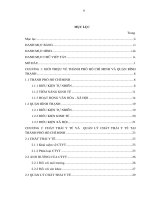 Xác định những khó khăn và bước đầu đề xuất giải pháp khắc phục trong công tác quản lý chất thải y tế tại TP  hồ chí minh 