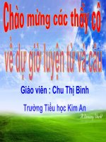 Tuần 29. MRVT: Từ ngữ về cây cối. Đặt và trả lời câu hỏi: Để làm gì?
