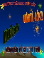 Tuần 20. Nghe-viết: Mưa bóng mây