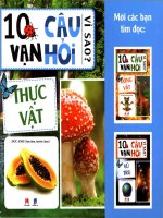10 vạn câu hỏi vì sao thực vật 
