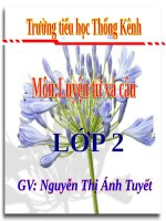 Tuần 28. MRVT: Từ ngữ về cây cối. Đặt và trả lời câu hỏi: Để làm gì? Dấu chấm, dấu phẩy