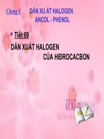 Bài 39. Dẫn xuất halogen của hiđrocacbon