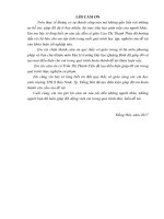 Dạy học theo định hướng hành động thông qua phương pháp dự án cho học sinh THCS 