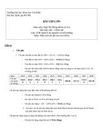 Phân tích chi phí lợi ích