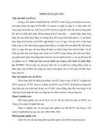 Phân tích báo cáo tài chính của công ty tài chính cổ phần điện lực   EVNFC (tt) 