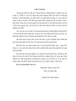 Kế toán nguyên liệu, vật liệu tại công ty TNHH tư vấn xây dựng tổng hợp quảng ninh 