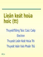 Bài 16. Luyện tập: Liên kết hoá học