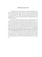 Nâng cao hiệu quả huy động vốn tại ngân hàng thương mại cổ phần công thương việt nam   chi nhánh hai bà trưng (tt) 