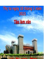 Tuần 28. Đáp lời chia vui. Tả ngắn về cây cối