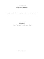 Một số tính chất của dãy số sinh bởi các hàm lượng giác và áp dụng (LV thạc sĩ)