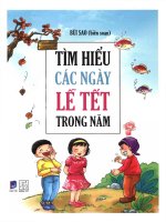 TÌm hiểu các ngày lễ tết trong năm 