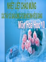 Bài 11. Luyện tập: Bảng tuần hoàn, sự biến đổi tuần hoàn cấu hình electron nguyên tử và tính chất của các nguyên tố hoá học