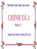 Tuần 17. Nghe-viết: Tìm ngọc
