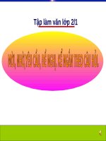 Tuần 28. Đáp lời chia vui. Tả ngắn về cây cối