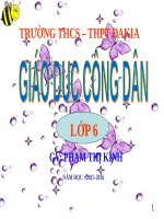 Bài 5. Tôn trọng kỉ luật