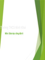 Bài 10. Tích cực, tự giác trong hoạt động tập thể và trong hoạt động xã hội