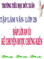 Tuần 33. Đáp lời an ủi. Kể chuyện được chứng kiến (viết)
