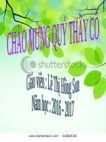 Bài 6. Trùng kiết lị và trùng sốt rét