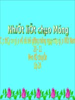 Tuần 7. Người thầy cũ