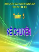 Tuần 5. Chiếc bút mực