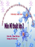 Bài 21. Nặn hoặc vẽ dáng người đơn giản