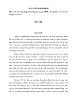 Phân tích các hoạt động marketing tại công ty DIANA trong lĩnh vực chăm sóc phụ nữ và trẻ em 