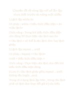 Chuyên đề về cấu trúc vòng lặp không xác định