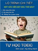 Lộ trình toeic   cẩm nang cho người mới bắt đầu 