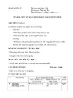 GIÁO án toan kinh tế ngành quản trị khách sạn 2016 2017