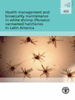 QUAN LY SUC KHOE VA DUY TRI DIEU KIEN AN TOAN SINH HOC TRONG CAC TRAI GIONG 