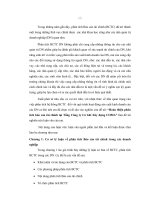 Hoàn thiện phân tích báo cáo tài chính tại tổng công ty cơ khí xây dựng COMA (tt) 