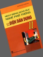 Hoạt động giáo dục nghề phổ thông nghề điện dân dụng 