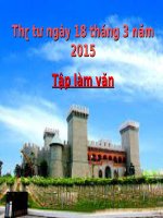 Tuần 28. Đáp lời chia vui. Tả ngắn về cây cối