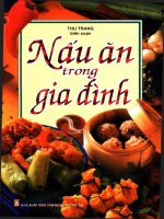 Nấu ăn trong gia đình 