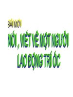 TLV noi viet ve mot nguoi lao dong tri oc 