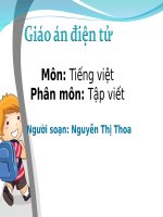 Tuần 25. Chữ hoa: V