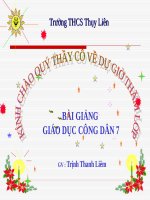 Bài 1. Đặc điểm của cơ thế sống