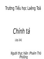 Tuần 14. Tập chép: Tiếng võng kêu