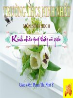 Bài 63. Cơ sở khoa học của các biện pháp tránh thai