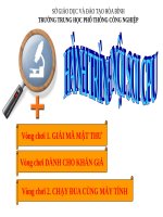 sinh hoat chuyen de tổ toán tin thpt cn