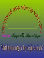 Tuần 14. Chữ hoa: M