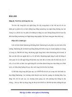 phân tích những tác động của cuộc khủng hoảng kinh tế toan cầu đến hoạt động marketing của ngân hàng 