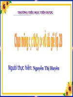 Tuần 16. Tập chép: Con chó nhà hàng xóm