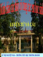 Tuần 24. MRVT: Từ ngữ về loài thú. Dấu chấm, dấu phẩy