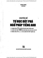 (MEGABOOK) TỰ HỌC ĐỘT PHÁ CHUYÊN ĐỀ NGỮ PHÁP TIẾNG ANH