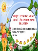 Bài 13. Chào hỏi và tạm biệt