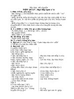 Bộ giáo án môn tập đọc lớp 3 TUAN 6 