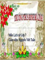 Bài 10. Nhà Lý đẩy mạnh công cuộc xây dựng đất nước