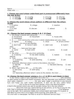 bài ktra 1 tiết lần 1 lớp 12 có đáp án